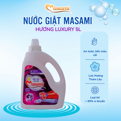 Nước giặt Masami Luxury 5L
