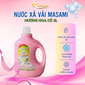 Nước xả vải Masami hương hoa cỏ 2 lít