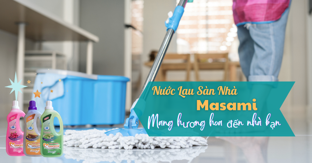 Banner nước lau sàn