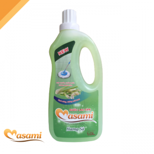 Nước lau sàn nhà Masami hương Sả 1 Lít