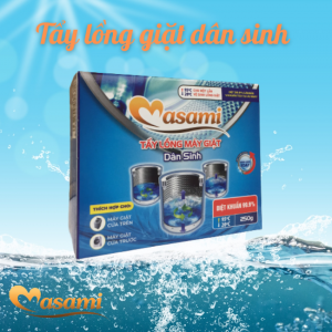 Bột tẩy lồng máy giặt dân sinh Masami 