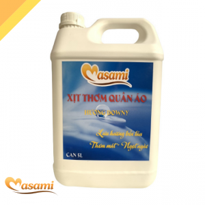 Xịt thơm Masami hương Downy can 5 lít