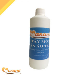 Tẩy mốc quần áo trắng Masami 500ml