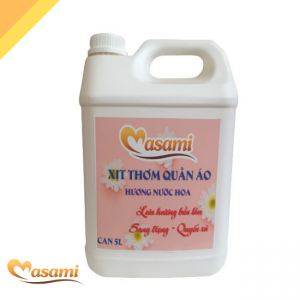 Xịt thơm Masami hương nước hoa can 5 lít
