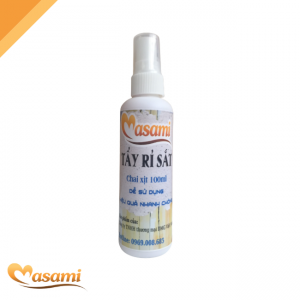 Tẩy rỉ sắt trên áo Masami